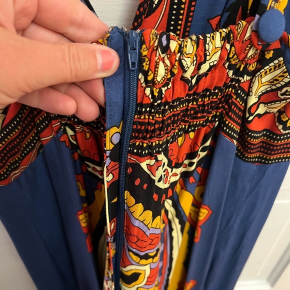 Colorful Bohemian Angie Maxi Dress - Picture 5 of 6